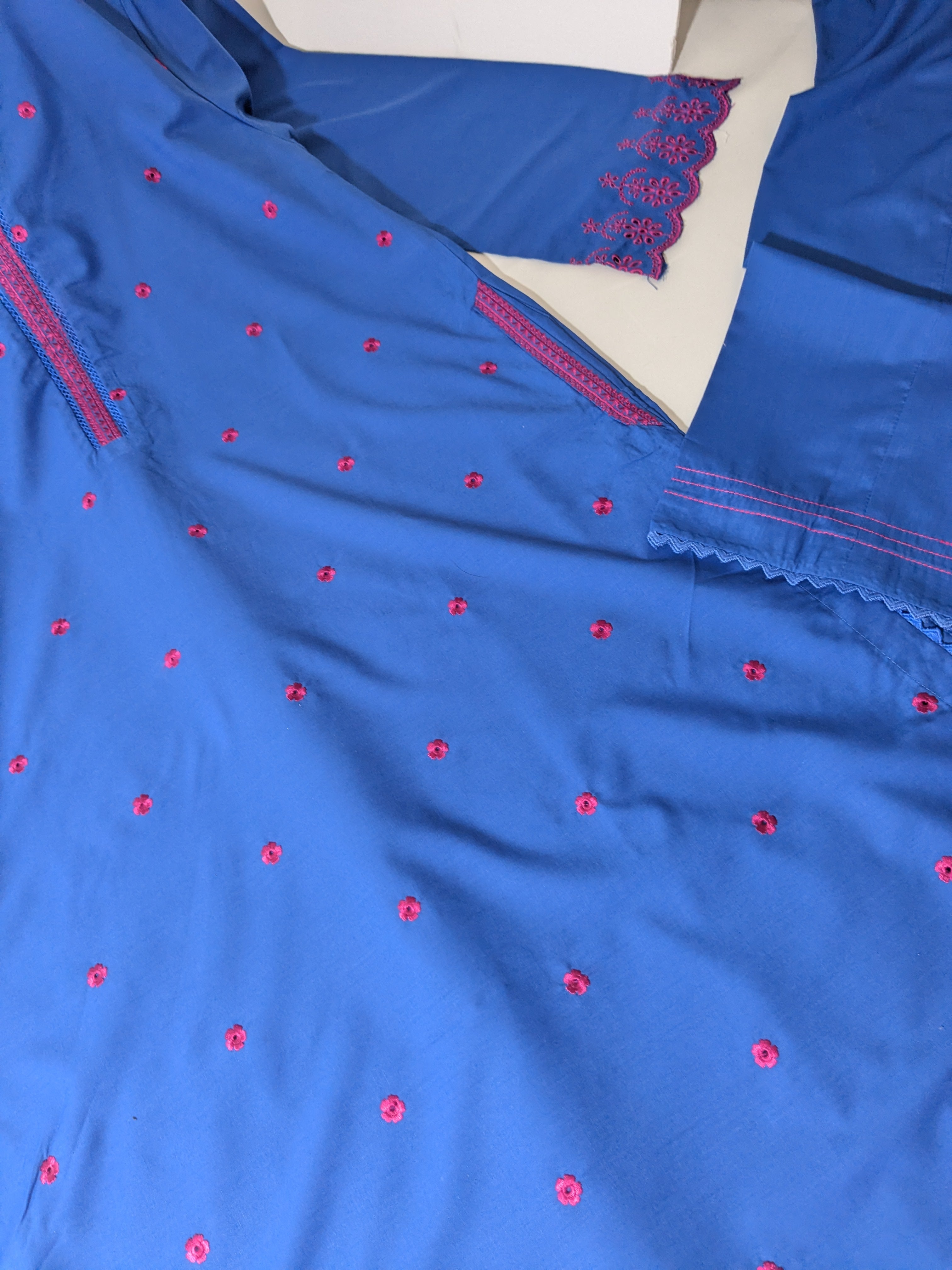 Noor by Saya - Blue 2 Piece Lawn Outfit