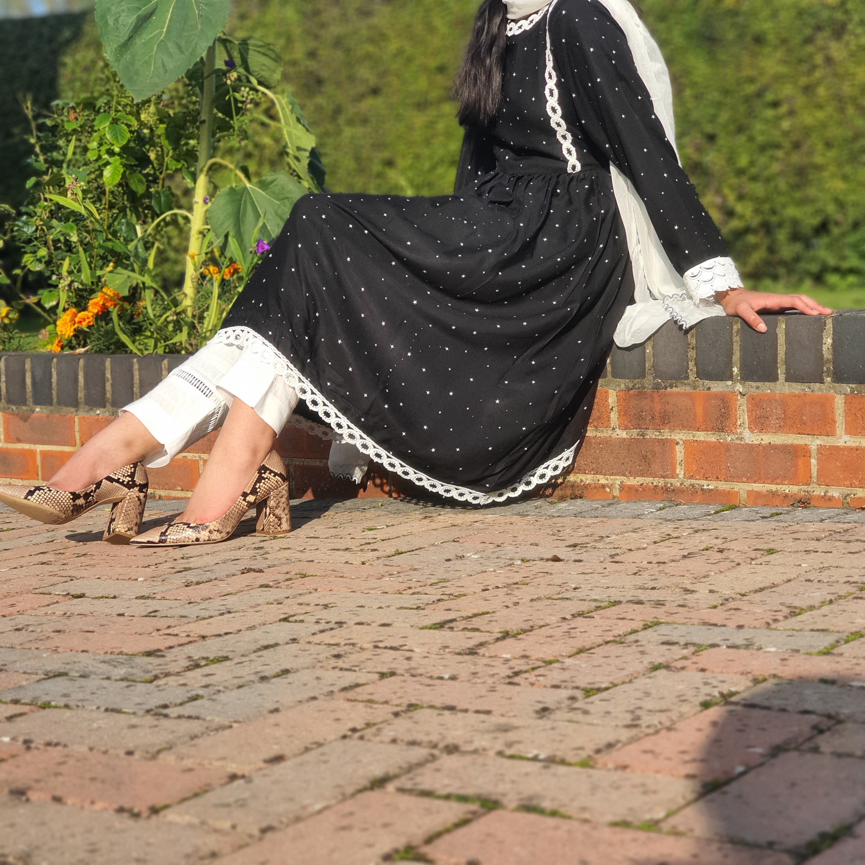 Black 3 Piece Marina Outfit