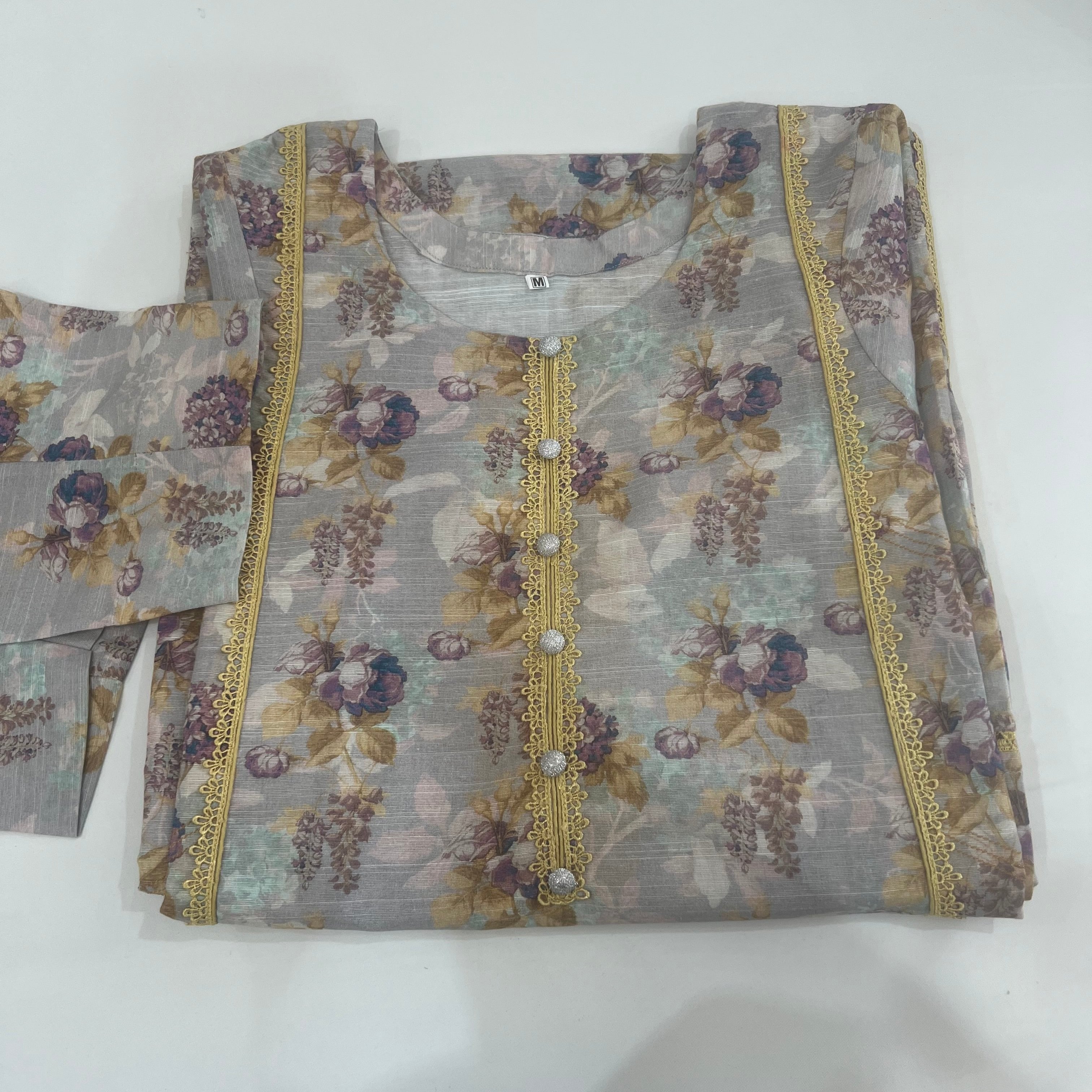 Mint Khaddar 2 Piece Outfit