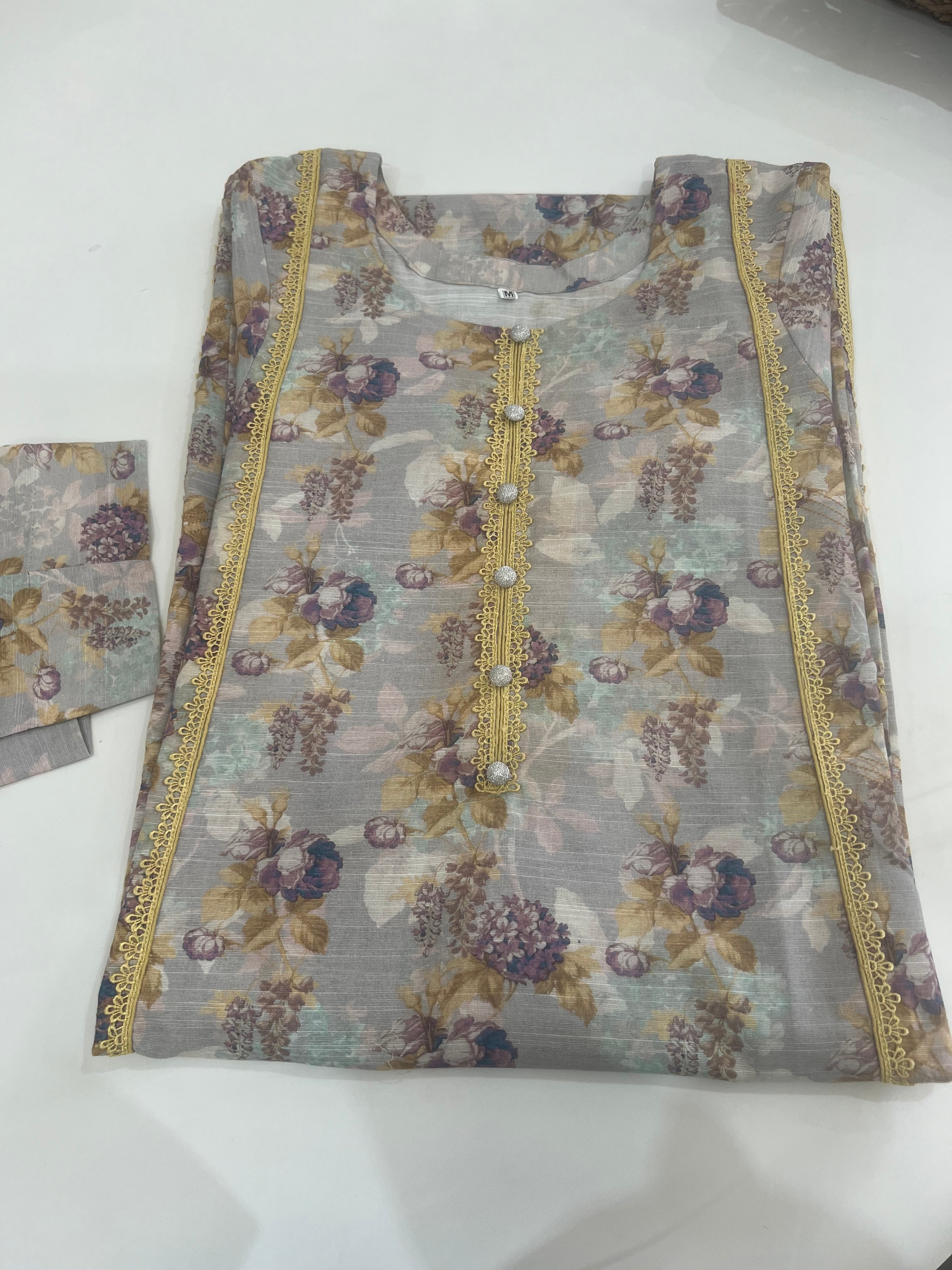Mint Khaddar 2 Piece Outfit
