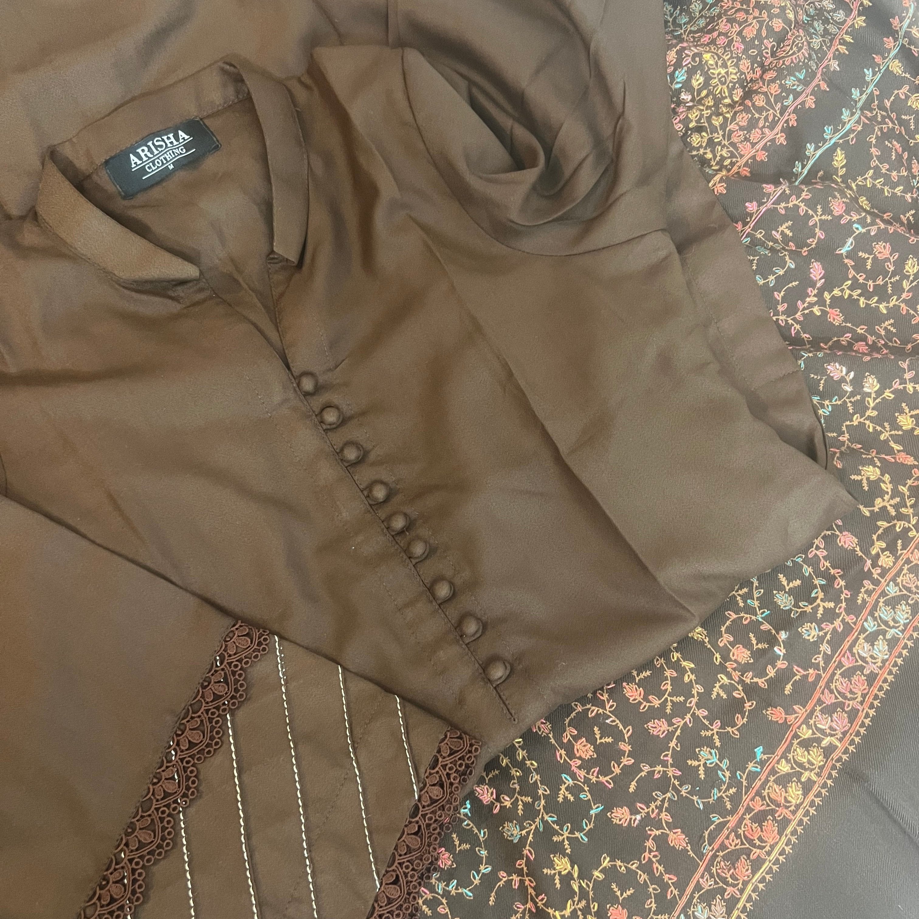 3 Piece Chocolate Marina Outfit