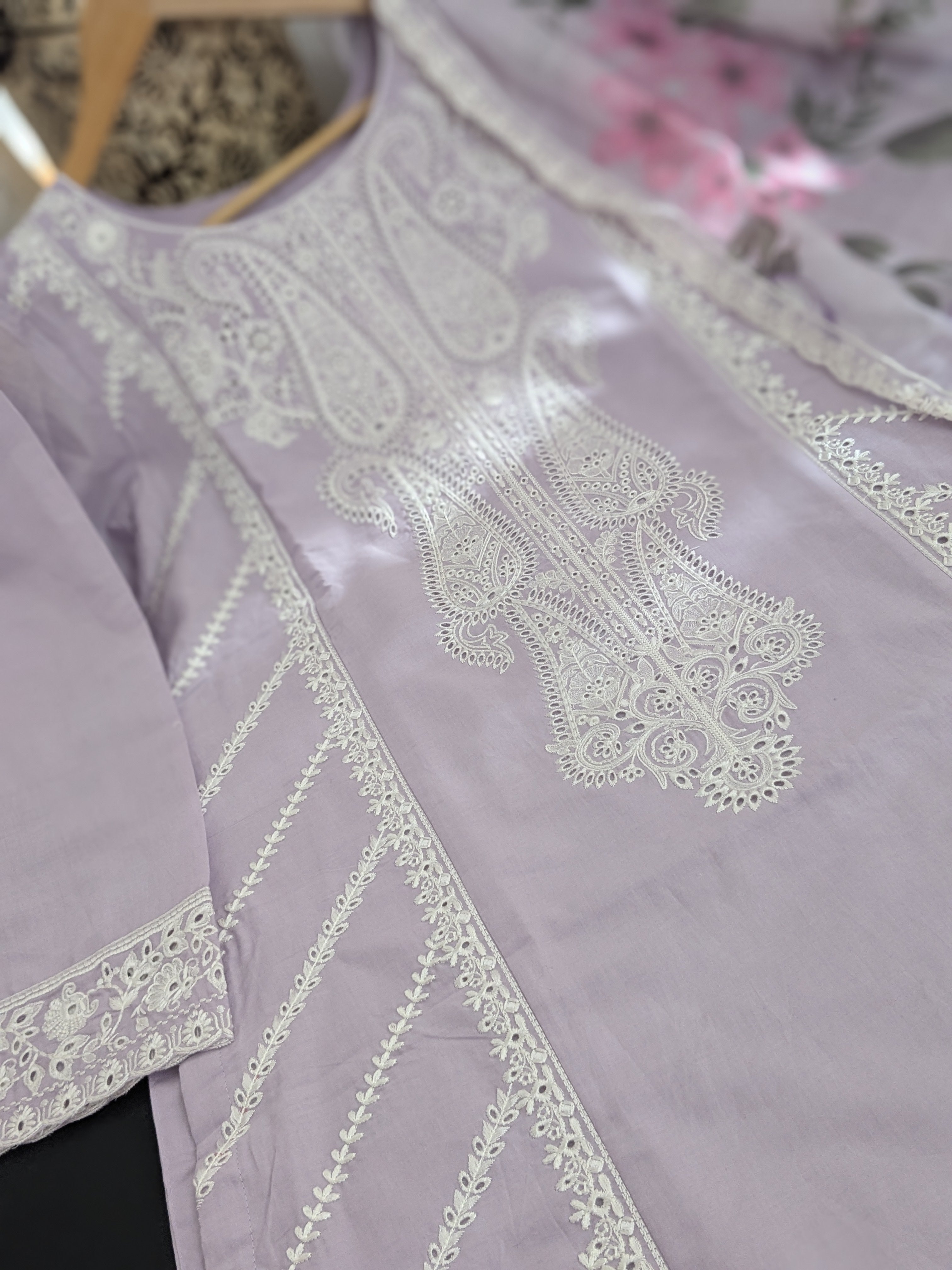 Karma Mauve 3 Piece Lawn Outfit